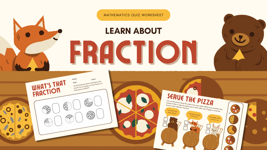 Pizza Fraction Fun! A Delicious Way to Learn Math
