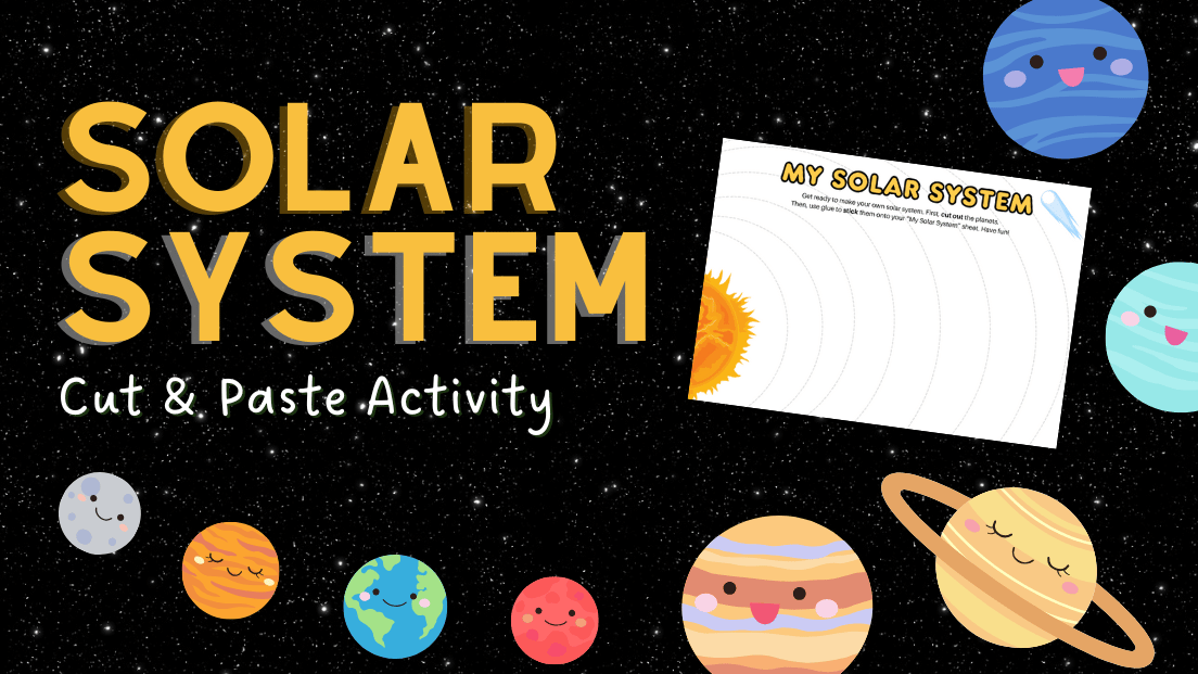 Exploring Our Solar System: A Cut-and-Paste Adventure!