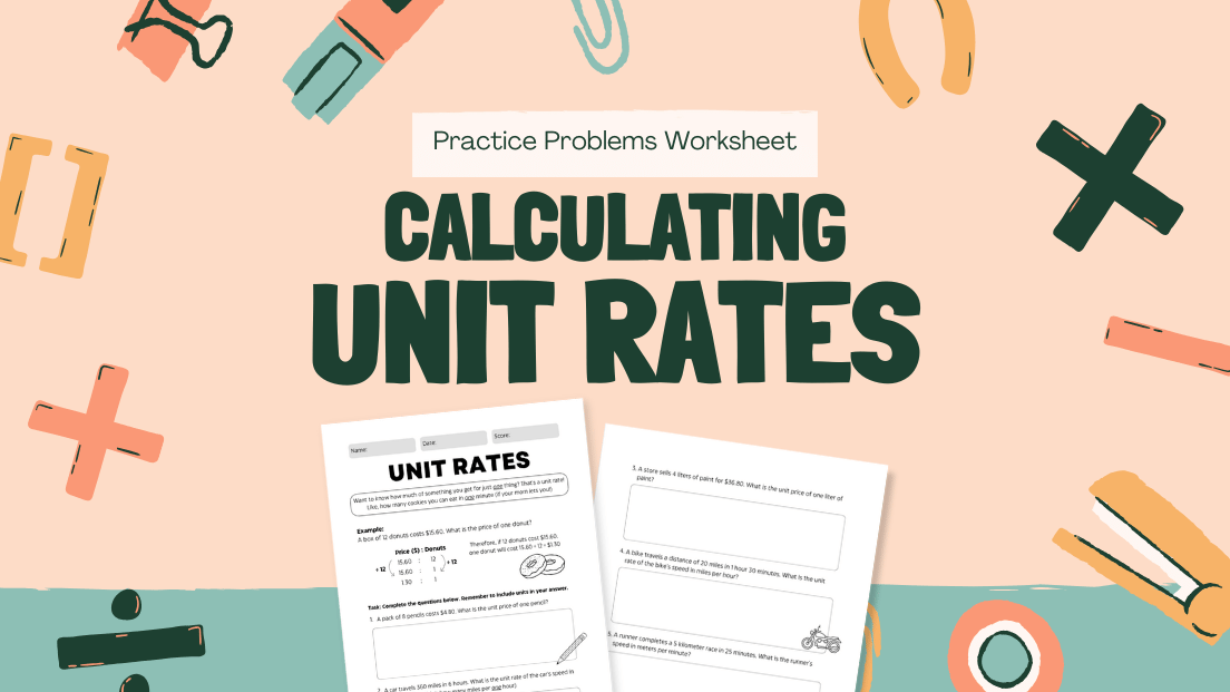 Let's Practice Calculating Unit Rates!
